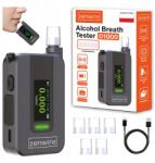 Zenwire Rendőrségi alkoholszonda Elektrokémiai Ai Szájmentes Professzionális 6x Szájszipka (Alkomat Elektrochemiczny Akumulator USB D1000)