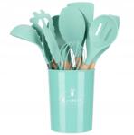 Elitehoff Állvány Konyhai Eszköz Szett 12 db-os Elitehoff 6290 Türkiz (Elitehoff 6290)