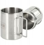 M-Tac Thermo Bögre Összecsukható Fogantyúval 450 Ml-es Acél Termo Bögre M-tac (60050000)