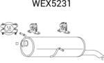 QWP Toba esapament finala QWP WEX5231 (WEX5231)