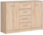 GERBOR Nepo 011 KOM2D4S komód sonoma