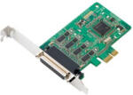 Moxa PCIe карта към сериен порт, 4 порта RS-232-422-485, без кабел (CP-114EL)