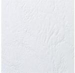 GBC Hátlap, A4, 250 g, bőr mintázat, GBC "LeatherGrain", fehér (GBCCE040070) - jatekotthon