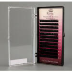 Royal Beauty Extensii de gene Premium ROYAL Silk, Curbură J, Grosime 0.20 mm, Lungime Mix, 12 rânduri - 14 mm-17 mm