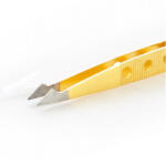Royal Beauty Pensetă Gold Premium ROYAL, pentru Sprâncene, din Inox, pentru Volum