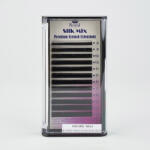 Royal Beauty Extensii de gene Premium ROYAL Silk, Curbură D, Grosime 0.085 mm, Lungime Mix, 12 rânduri