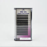 Royal Beauty Extensii de gene Premium ROYAL Silk, Curbură CC, Grosime 0.085 mm, Lungime Mix, 12 rânduri