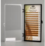 Royal Beauty Extensii sprâncene Premium ROYAL, culoare Blond, Grosime 0.15 mm, Lungime Mix, 12 rânduri