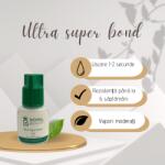 Royal Beauty Adeziv Premium pentru extensii de gene, ROYAL Ultra Super Bond (black), rezistență 6 saptămâni, uscare 1-2 secunde