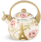 Zilner Zl-4012 Teáskanna 2, 2 Literes Lila Rózsa Mintával