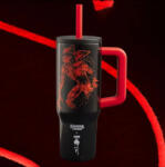 Bialetti Stranger Things - füles tumbler szívószállal 900ml (STRTH01A)