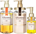 &HONEY - Deep Moist hajápoló szett samponnal, hajpakolással és hajolajjal
