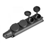 Videx Négyes elosztó vezeték nélküli fekete Videx Titanum (LEDM TF B416IP B)