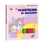 Starpak Set plastilina, Starpak, Unicorn, 10 buc