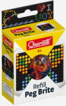 Quercetti Peg Brite cristal care luminează biluțe set rezervă 180 bucăți (2516Q)