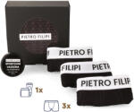Pietro Filipi Férfi ajándékkészlet 3PACK boxeralsó és vazelin az intim részekre Pietro Filipi (4PAZ1) L