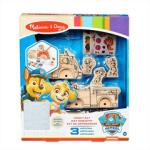 Melissa & Doug 33266 Mancs Őrjárat - kifesthető fa járművek (33266)