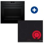 Bosch HBG272EB3 Serie 4 Beépíthető sütő+Bosch PKF631BB2E Beépíthető kerámia főzőlap