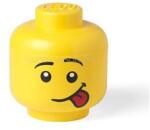 NHG LEGO STORAGE HEAD (LARGE) - SILLY tárolódoboz 8, 5 literes (NHG_40320806) (NHG_40320806)