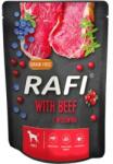 RAFI kutya pástétom marha, vörös- és kék áfonyával alutasak 300g