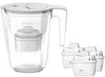 Philips AWP2933WHT3/31 fehér 2, 6 L vízszűrő kancsó + 2 db szűrő (00229167) - bestbyte