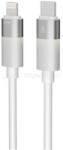 AVAX CB314 GLOWY 27W USB-C - Lightning gyorstöltő kábel, fehér - 1m (AVAX_CB314) (AVAX_CB314)
