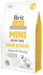 Brit Care Mini Grain Free Hair&Skin 7 kg hrana caine talie mica