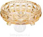  VD Hamutartó üveg Arany 14*6.5cm