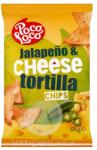 Poco Loco Tortilla chips jalapeno-sajt 125g