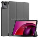 Gigapack Lenovo Tab M11 GIGAPACK Tok álló, bőr hatású aktív FLIP, asztali tartó, SÖTÉTSZÜRKE (GP-155066) (GP-155066)