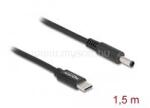 Delock Laptop töltőkábel USB Type-C apa - Dell 4, 5 x 3, 0 mm apa (DL87974) (DL87974)