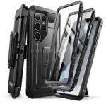 SUPCASE UNICORN BEETLE PRO műanyag telefonvédő (360°-os védelem, erős ütésállóság, műanyag előlap) FEKETE (GP-166868) (GP-166868)