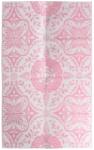 vidaXL rózsaszín PP kültéri szőnyeg 160 x 230 cm 1.2 kg (310458)