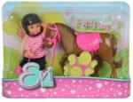 Evi Love Set de joaca Evi Love - Ponei maro inchis, 12 cm Papusa