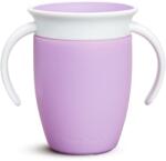 Munchkin Miracle 360° gyakorlóbögre fogantyúval Purple 6 m+ 207 ml