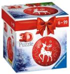 Ravensburger 56 db-os 3D puzzle - Rénszarvas karácsonyi dísz (11495) (11495)