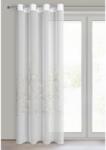 Eurofirany Függöny ESTELLA1 140 x 250 cm fehér Eurofirany gyűrűk (HS459805)