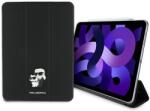 KARL LAGERFELD iPad Air 11 tok - Karl Lagerfeld mágneses Karl & Choupette - fekete (KF2345733)