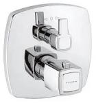 Kludi Q-Beo kád-zuhany látható rész váltóval króm (508200542) (508200542)