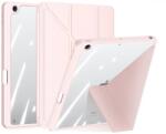 Dux Ducis IPAD 10.2 (2021) DUX DUCIS MAGI ORIGAMI tok álló, bőr hatású aktív FLIP, ceruza tartó, RÓZSASZÍN (GP-132332)