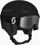 SCOTT Sí sisak SCOTT Track + Síszemüveg Factor Pro szett mineral black/amp silver chrome