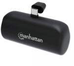 Manhattan Power Bank 5000mAh töltő és állvány USB-C 10W fekete (102636)