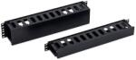 TRITON 19' cable management panel 1U plastic, R (RAB-VP-X30-A1) - vexio