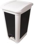 Heidrun Heidrun Szemetes pedálos 20L 28x36x38cm Fehér (401493)