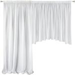 Eurofirany Aga-4 eurofirany fényáteresztő függöny Fehér 400x145 cm (E05-210907-1)