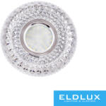 ELDLUX LUXOR süllyesztett lámpatest LED 3W NW + GU10 króm (3772947453)