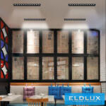 ELDLUX süllyesztett spot lámpa 24W 2200lm 4000k 34° IP20 335mm fekete (4019188557)