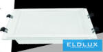 ELDLUX Négyzet alakú süllyesztett LED panel 24w 2400lm CCT/kap. 120° IP20 Fehér 240x240mm kivágás: 205x205mm (3142655408)
