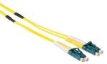 ACT Singlemode 9/125 OS2 duplex ruggedized fiber cable with LC connectors 40m Yellow (RL5404) - primatinta