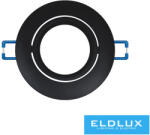 ELDLUX Süllyesztett spot lámpatest 1xMR16 fekete ∅90x20mm/∅75mm (2397242678)